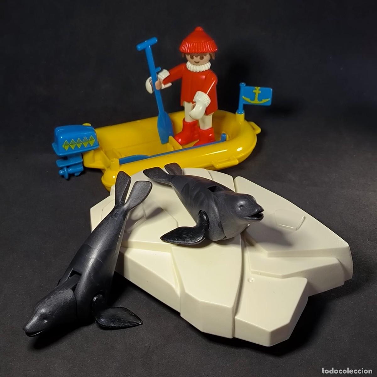 Playmobil: Playmobil bote con iceberg y focas ☼