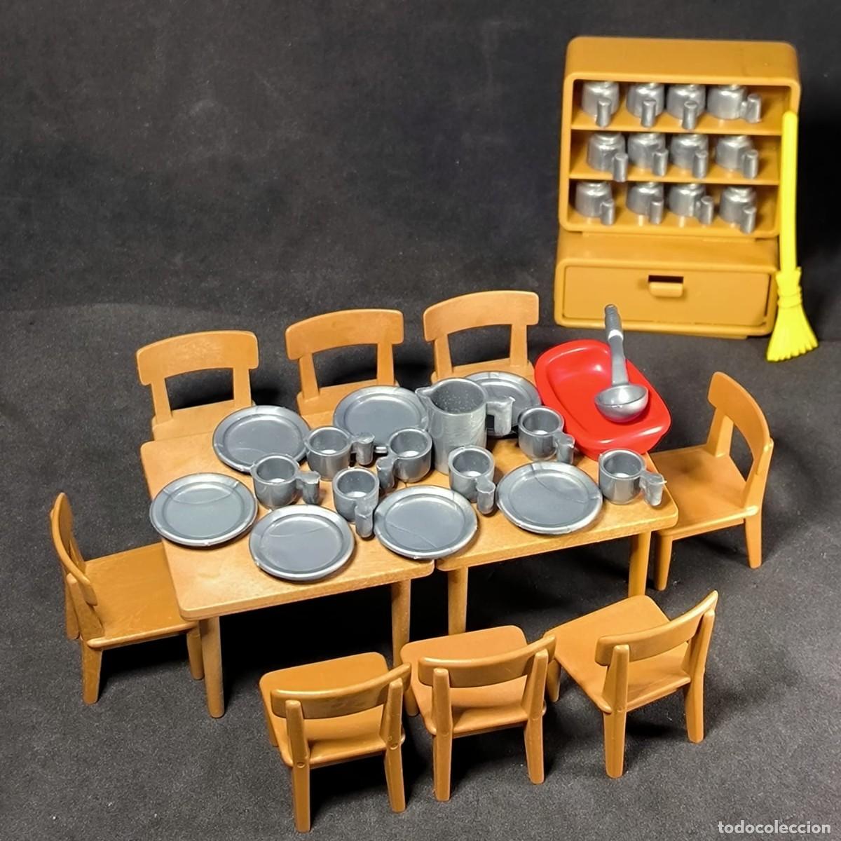 Playmobil: Playmobil comedor con muebles y utensilios ☼
