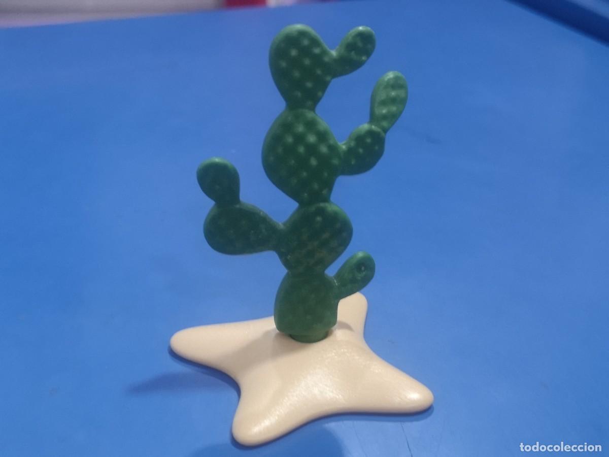 Playmobil: Playmobil c&aacute;ctus con base oeste vegetaci&oacute;n desierto Bel