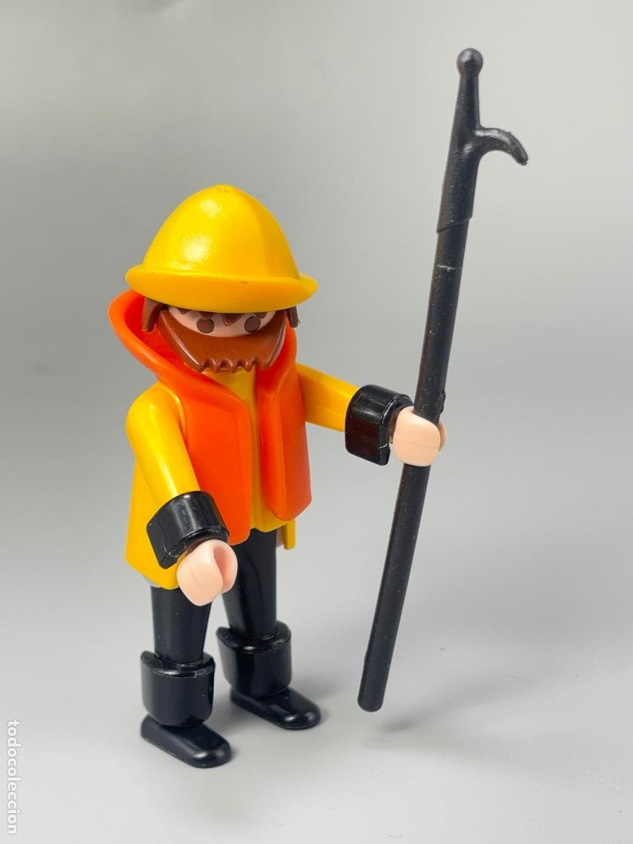 Playmobil: Playmobil 3551 marinero con logo en la espalda