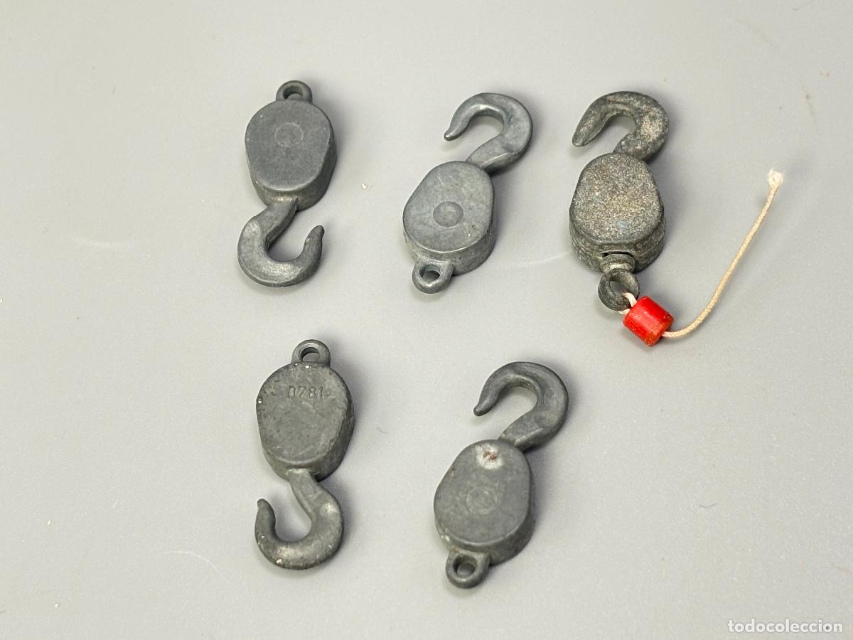 Playmobil: playmobil lote polea gr&uacute;a de metal