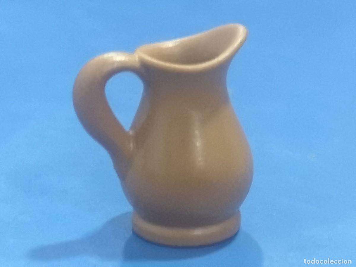 Playmobil: Playmobil jarra marr&oacute;n Bebida mes&oacute;n medieval castillo Neu