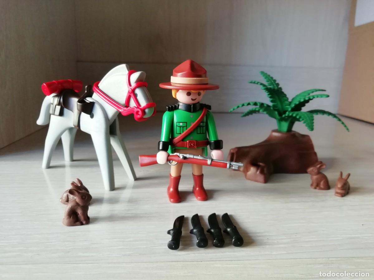 Playmobil: playmobil, lote, custom, Ref 3884, Guardabosques, original, completo, SOLO HOY