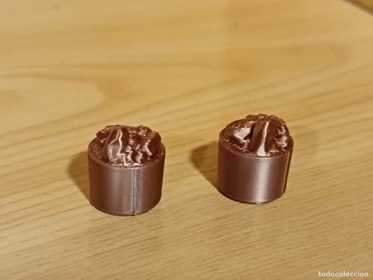 Playmobil: PLAYMOBIL RELLENO PARA CUBO REALIZADO EN 3D - COBRE ( NO SE INCLUYE EL CUBO )