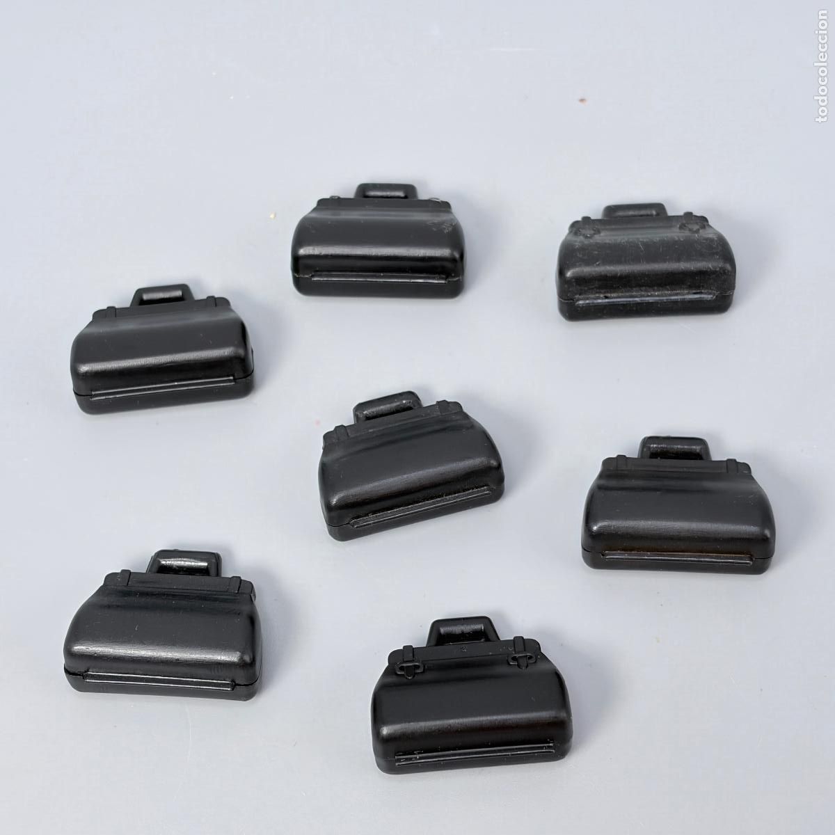 Playmobil: Playmobil lote maleta malet&iacute;n negro oeste