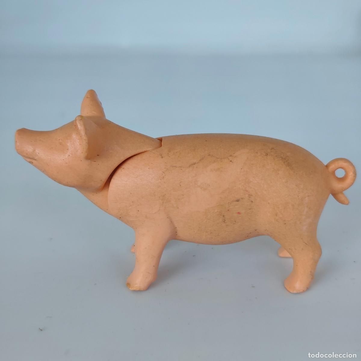 Playmobil: Playmobil Cerdo rosa adulto piara granja animales