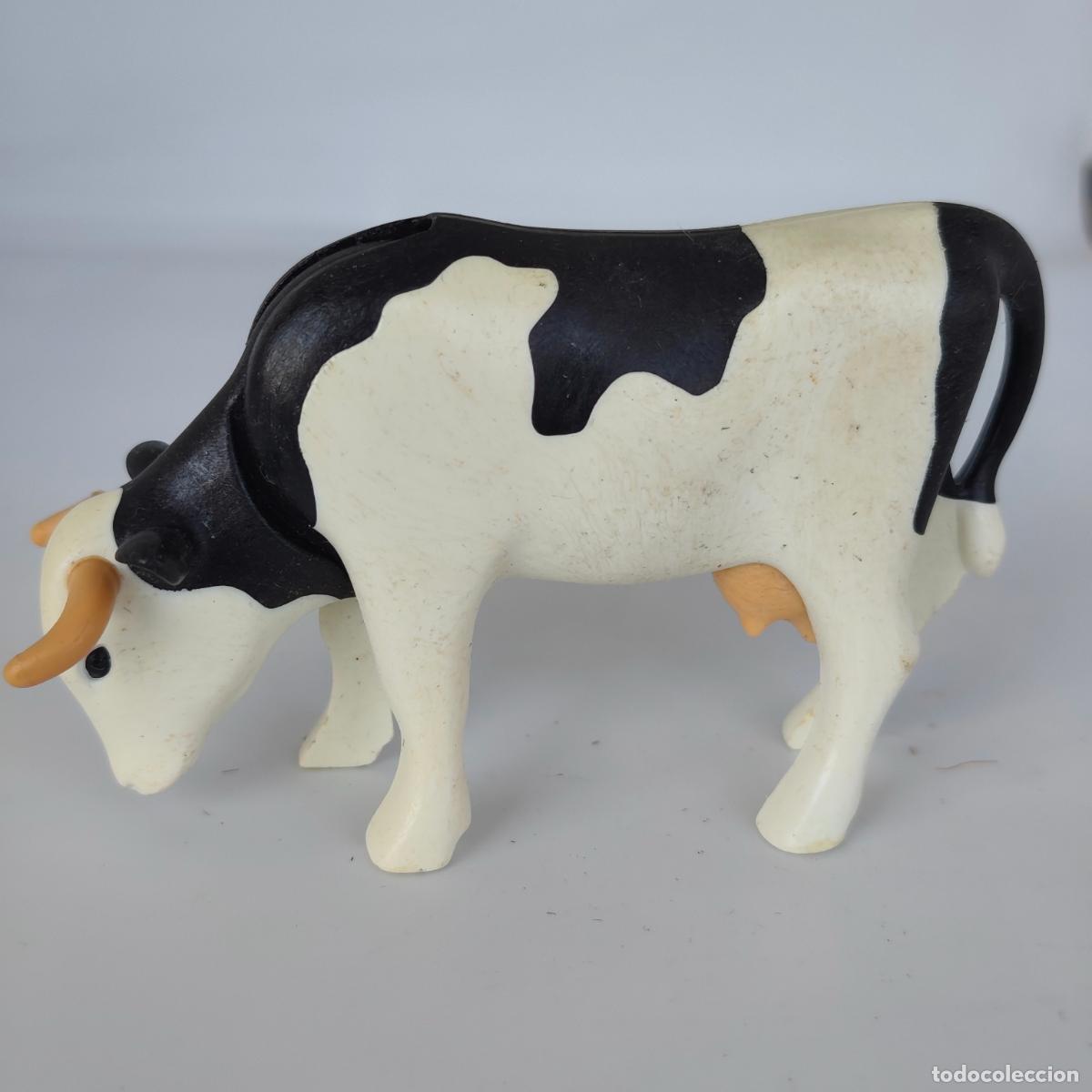 Playmobil: 3077 GRANJA VACA LECHERA PLAYMOBIL negra BLANCA 7892