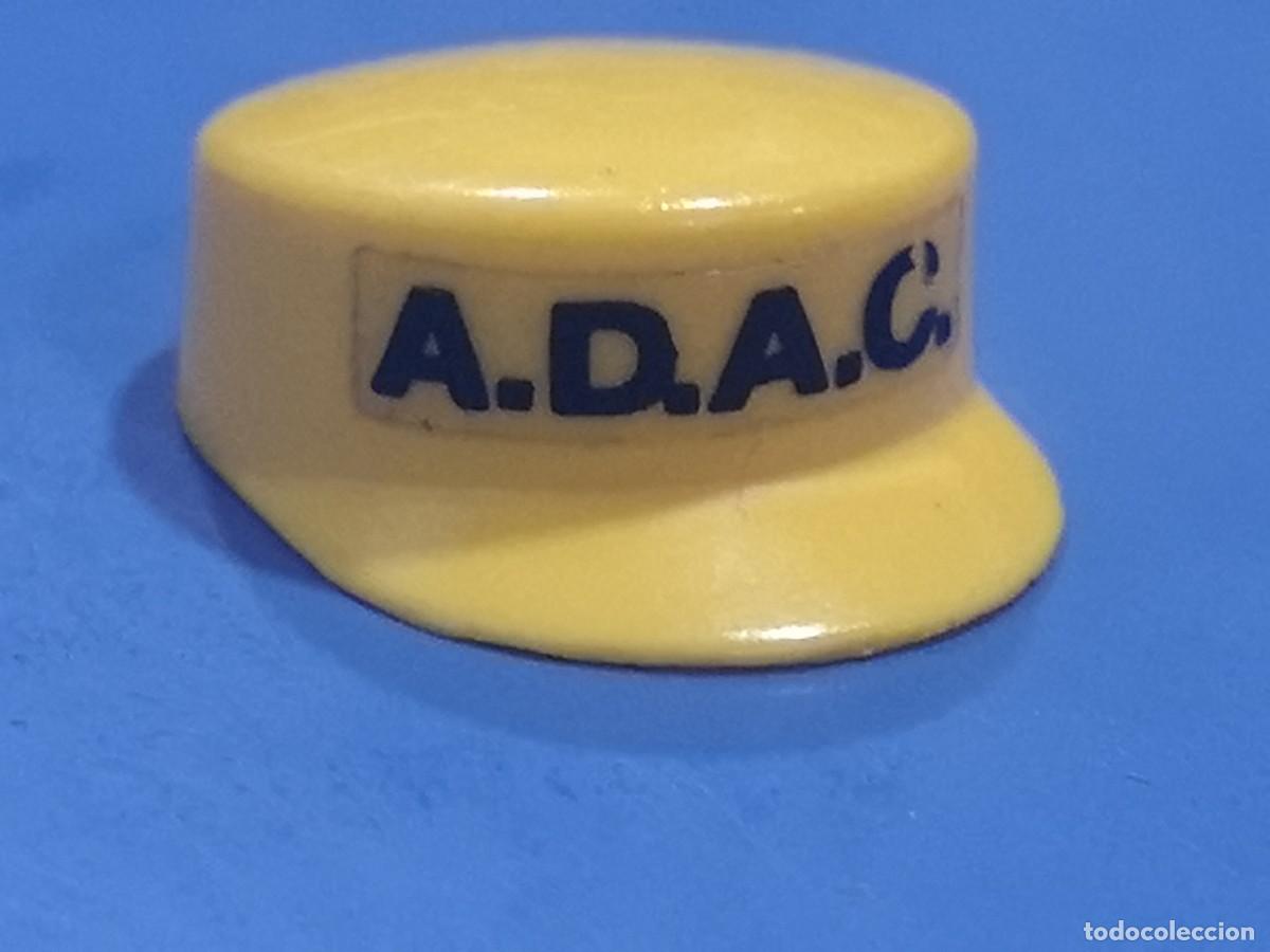 Playmobil: Playmobil 3207 gorra taller mec&aacute;nico assist&egrave;ncia vehiculo adac ropa complementos amarillo Neu
