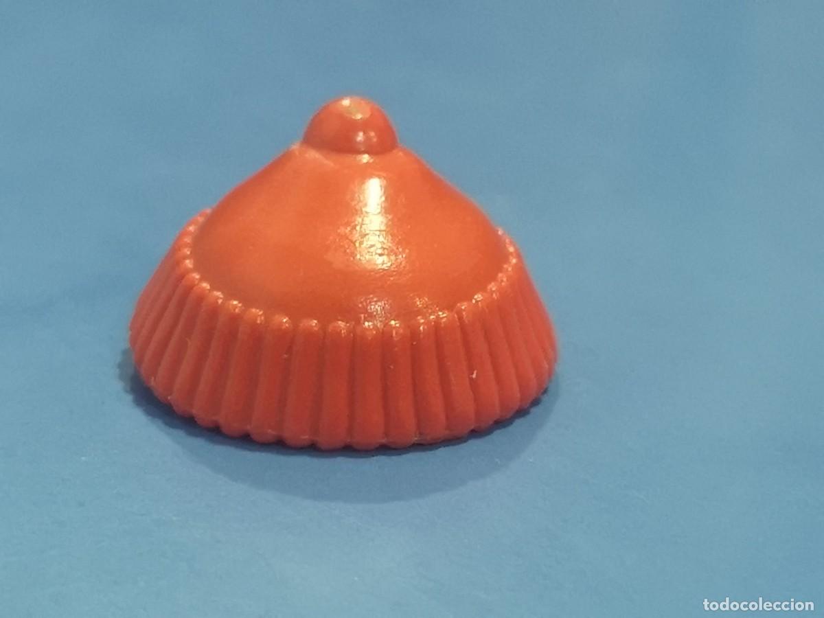 Playmobil: Playmobil gorro lana rojo nieve antiguo vintage ropa complementos Neu