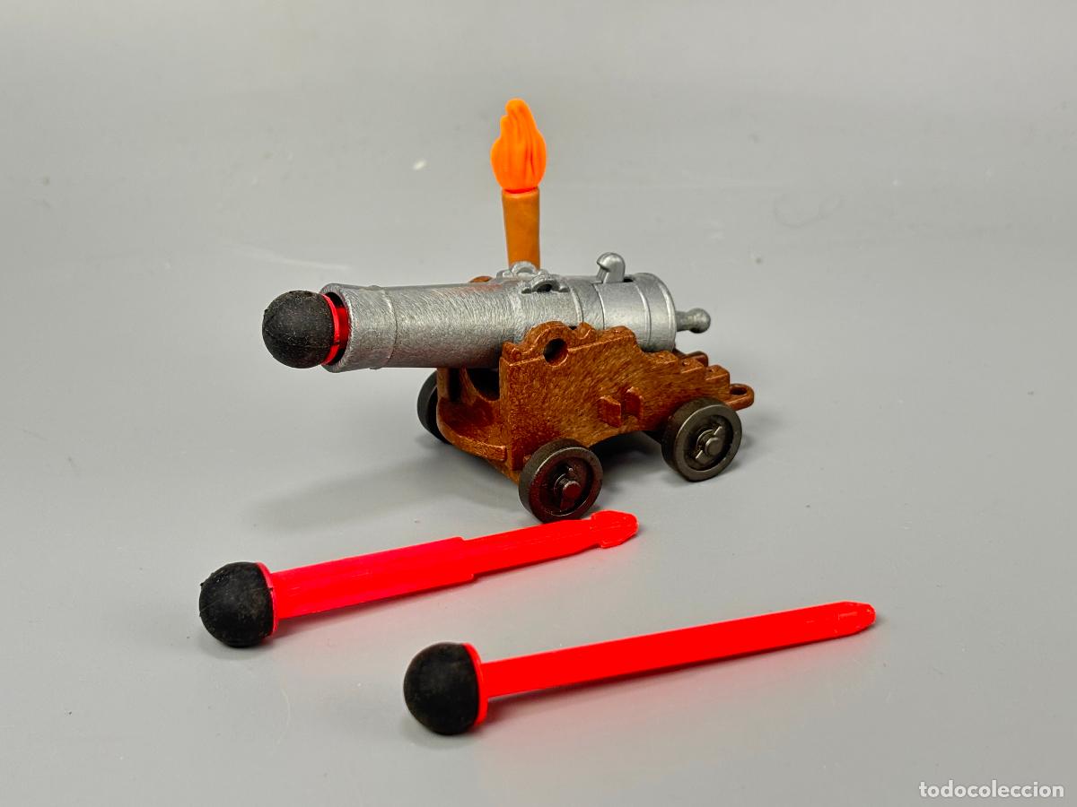 Playmobil: Playmobil lote ca&ntilde;&oacute;n proyectil antorcha
