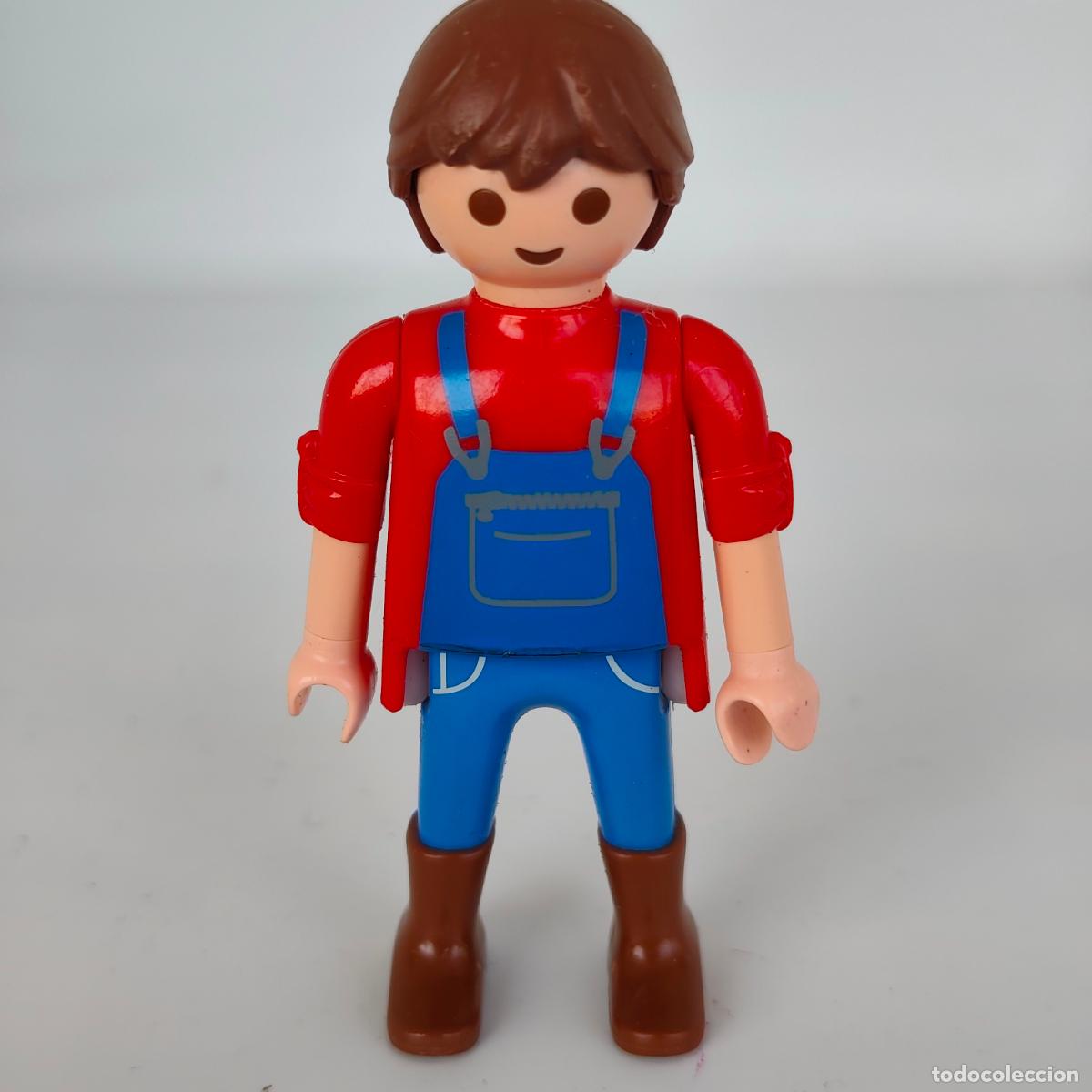 Playmobil: Hombre click Playmobil pie 1992 granjero granja