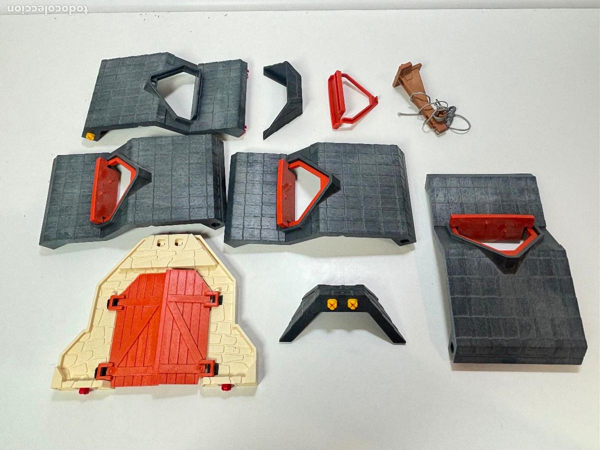 Playmobil: Playmobil 3072 lote piezas tejado puerta granja