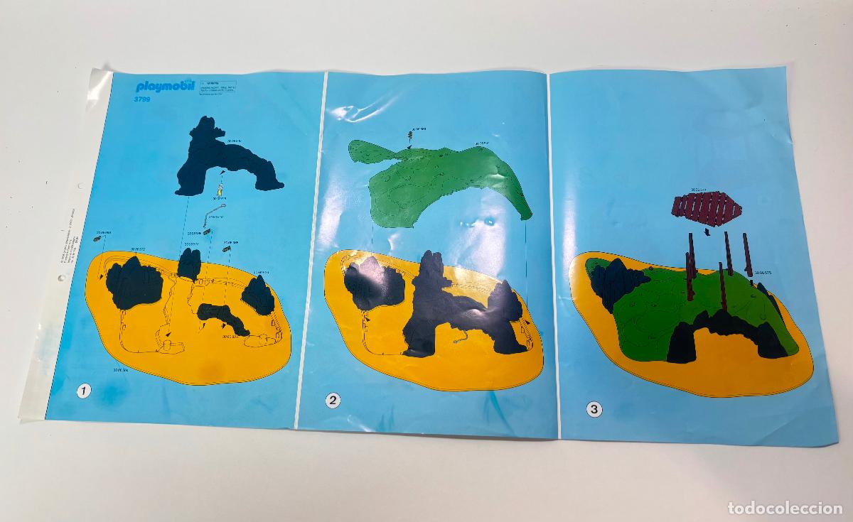 Playmobil: Playmobil 3799 instrucciones isla pirata