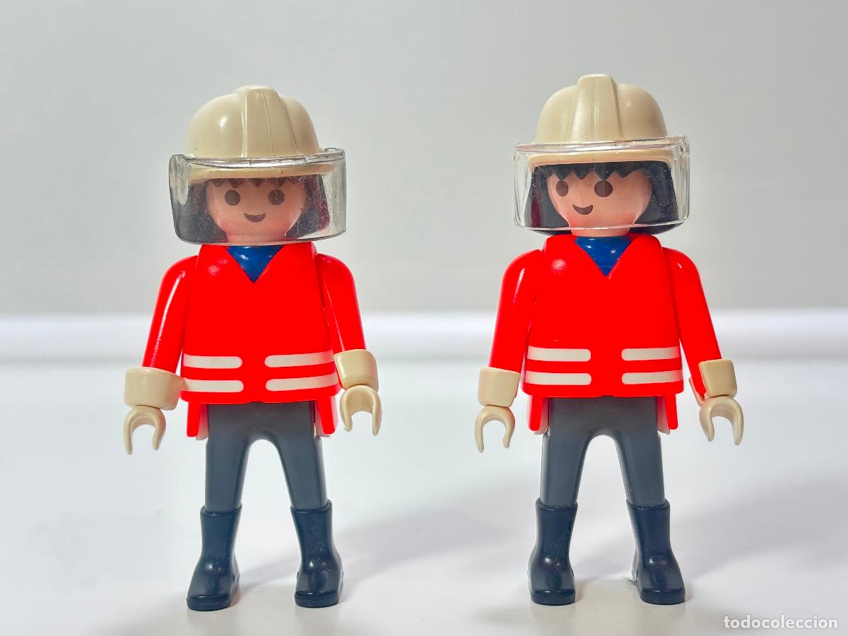 Playmobil: Playmobil 3879 3880 3881 lote figura bombero