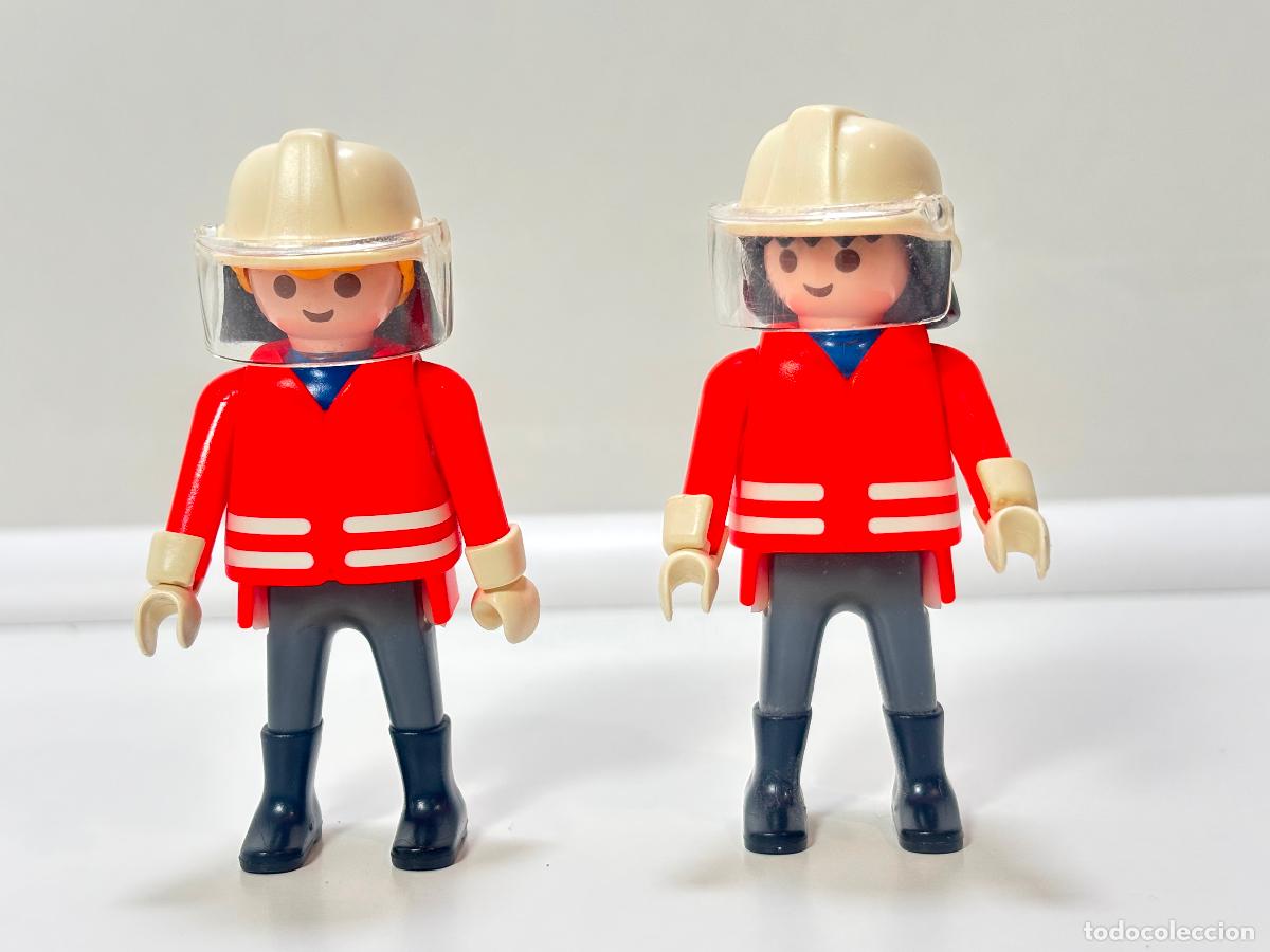 Playmobil: Playmobil 3879 3880 3881 lote figura bombero