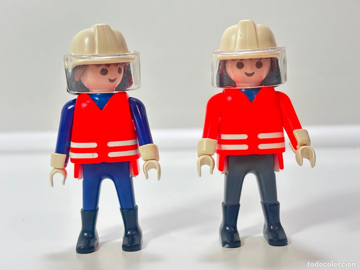 Playmobil: Playmobil 3879 3880 3881 lote figura bombero