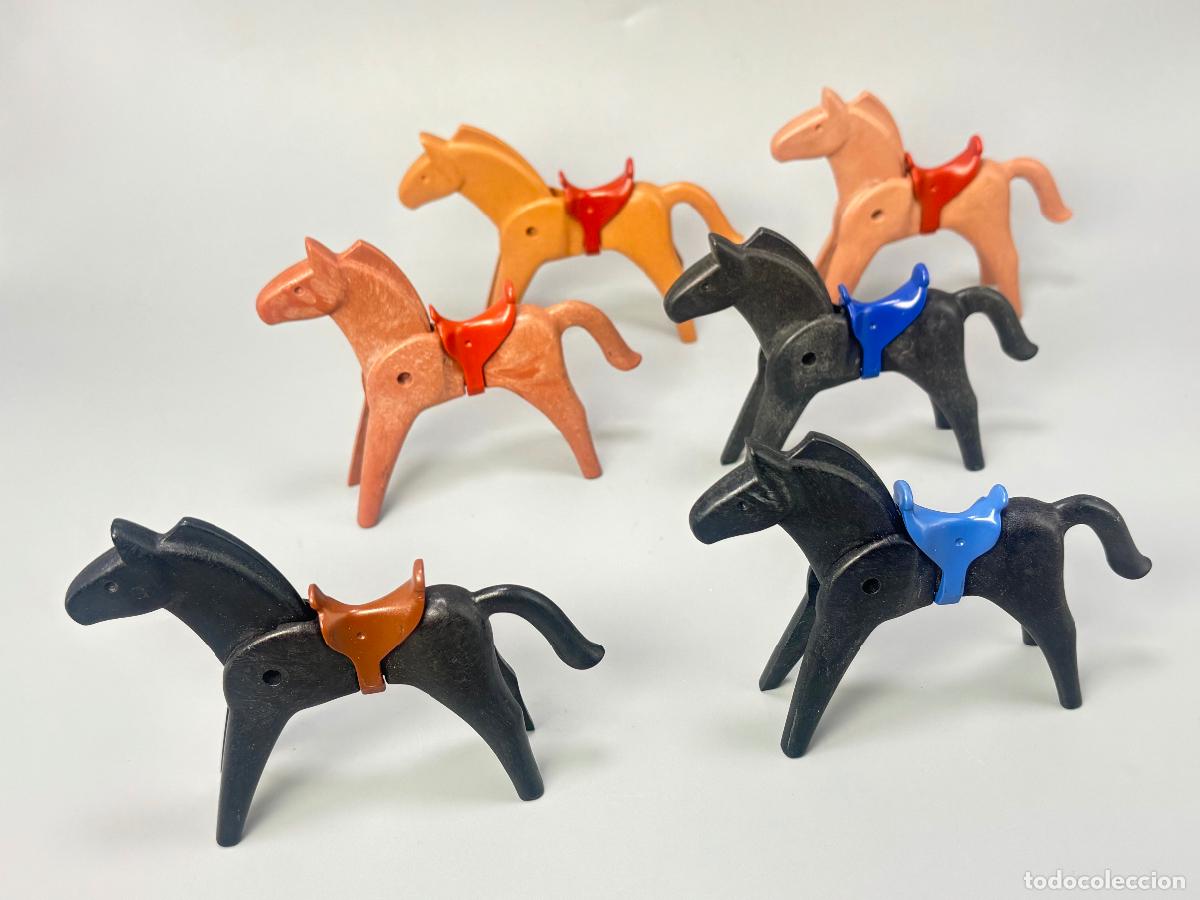 Playmobil: Playmobil lote caballo con silla de montar