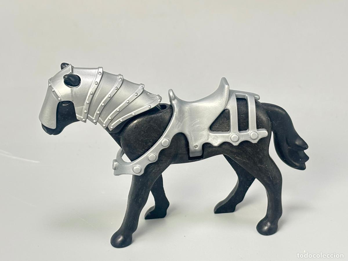 Playmobil: Playmobil caballo moderno con armadura medieval