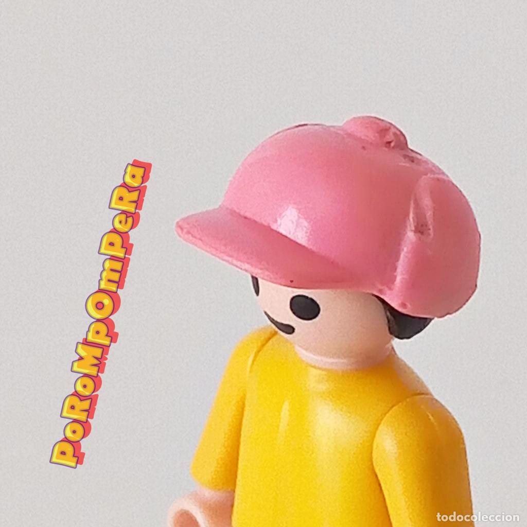 Playmobil: PLAYMOBIL gorra orejera infantil rosa calendario adviento 3955 5711 gorro invierno ni&ntilde;a navidad U2