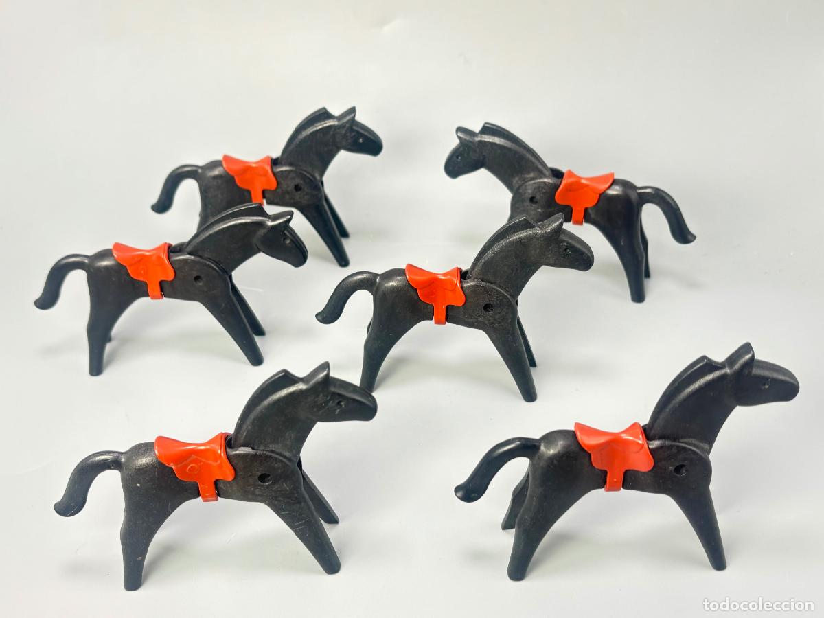 Playmobil: Playmobil lote caballo con silla de montar oeste