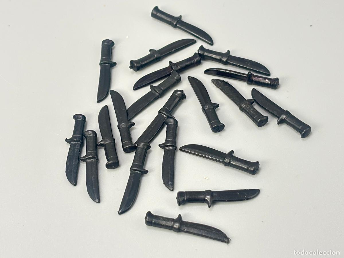 Playmobil: Playmobil lote cuchillo negro