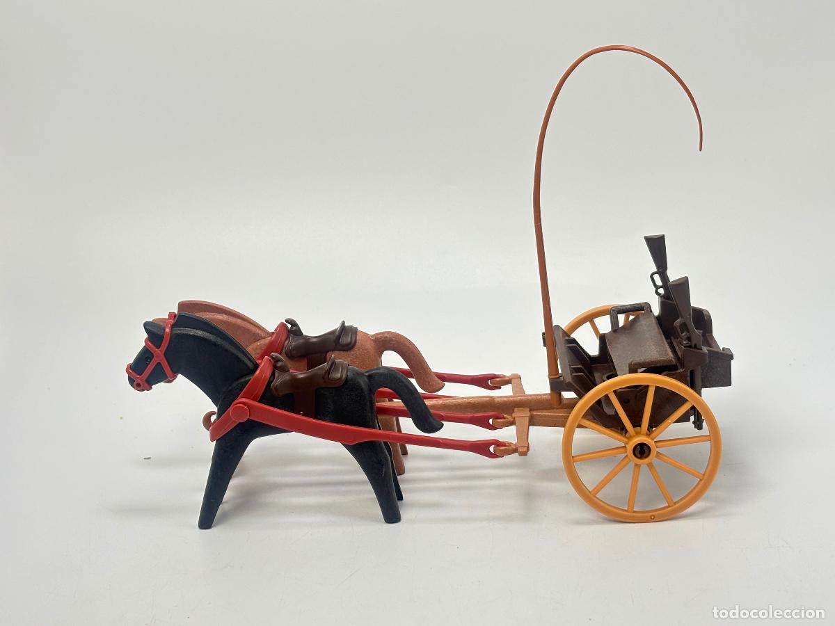 Playmobil: Playmobil 3729 carreta artilleria nordista oeste