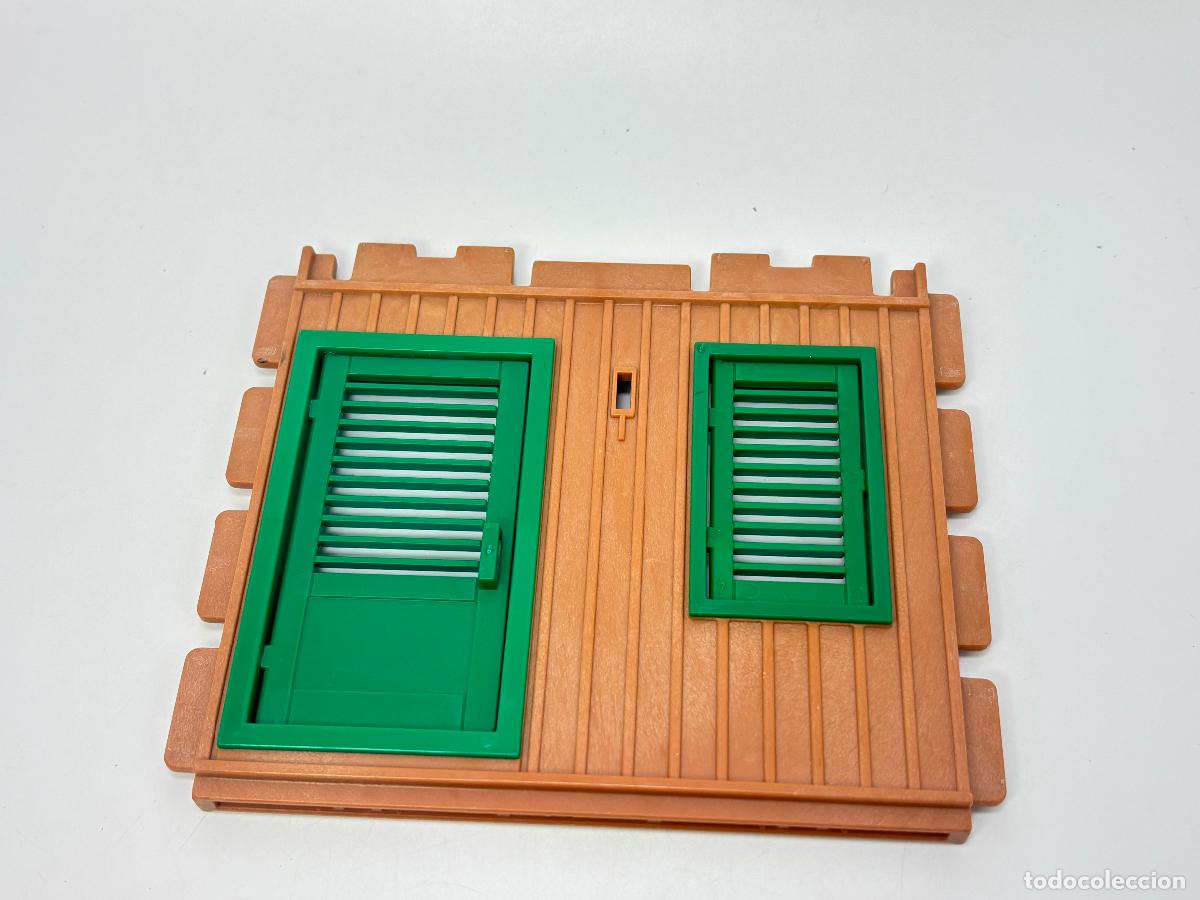 Playmobil: Playmobil 3433 pared ventana puerta casa safari estaci&oacute;n