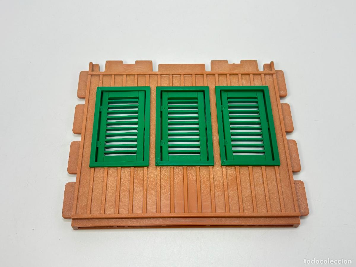 Playmobil: Playmobil 3433 pared ventana casa safari estaci&oacute;n