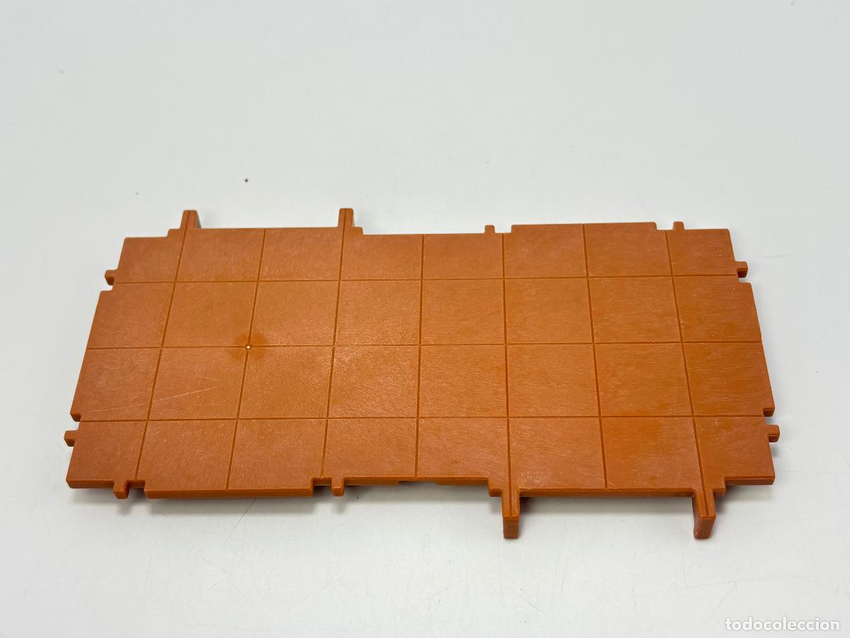 Playmobil: Playmobil base rectangular suelo casa safari estaci&oacute;n oeste