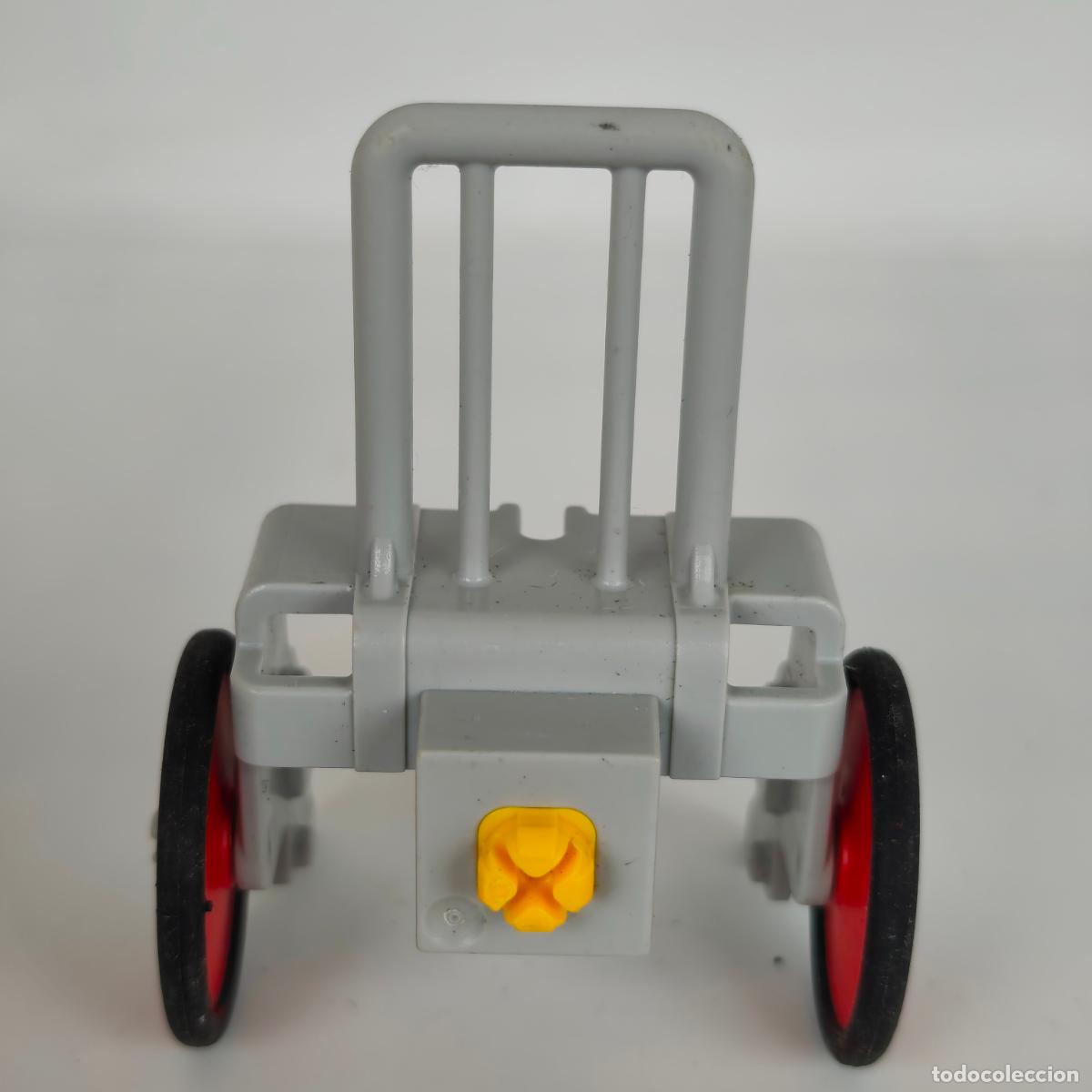 Playmobil: Pieza maquinaria Playmobil con ruedas granja obra