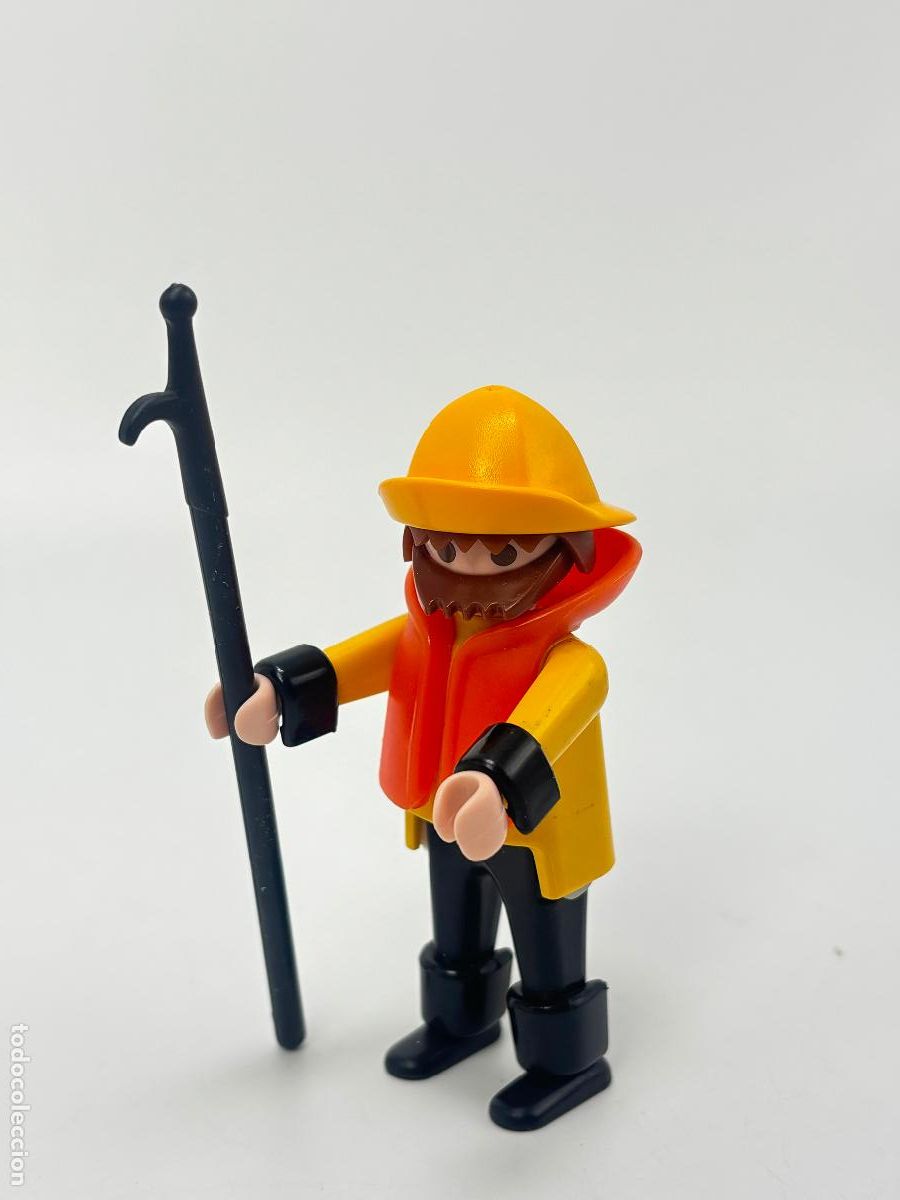 Playmobil: Playmobil 3551 marinero con logo en la espalda