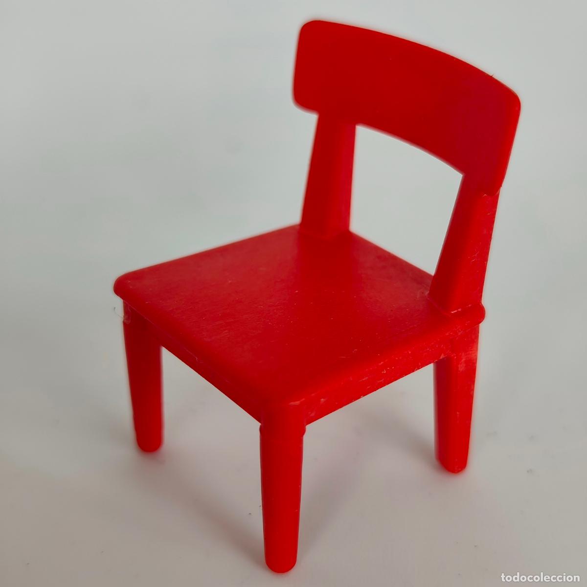 Playmobil: Playmobil Silla Oficina Del Sheriff roja granja 6120
