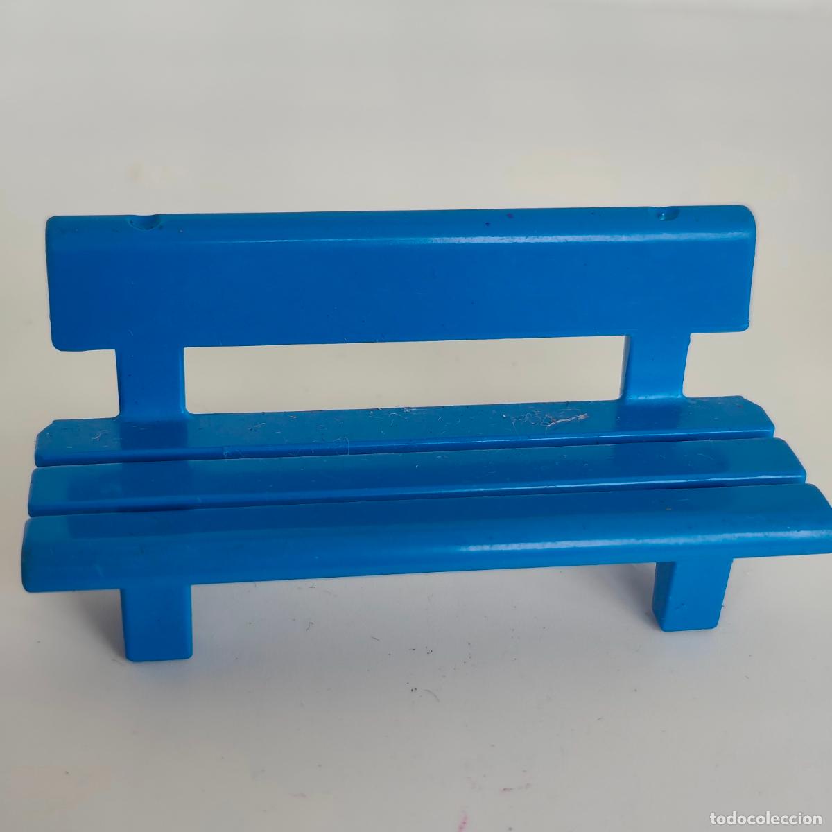 Playmobil: PLAYMOBIL Banco Azul Silla Asiento Granja Parque Infantil 3072 4851 5568 7935