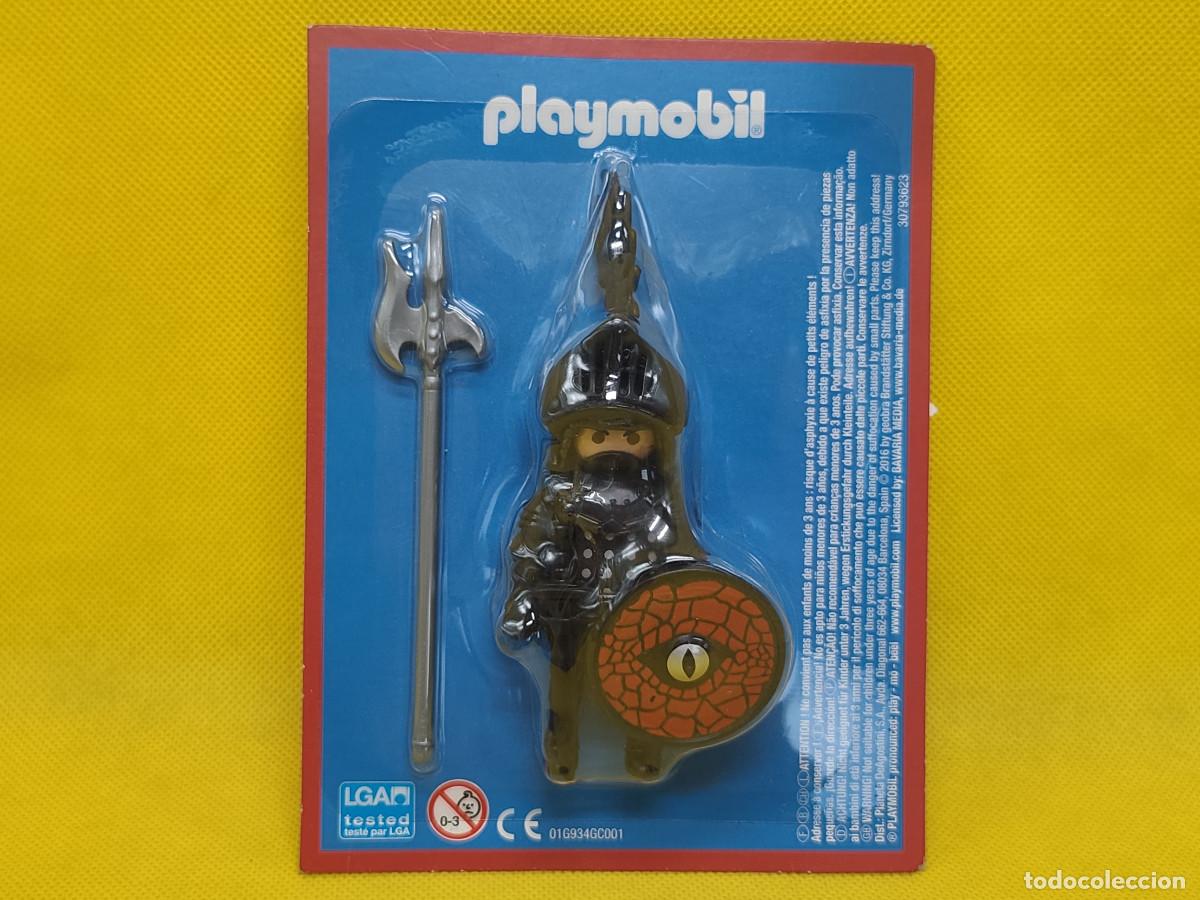 Playmobil: Playmobil Caballero negro, colecci&oacute;n Planeta