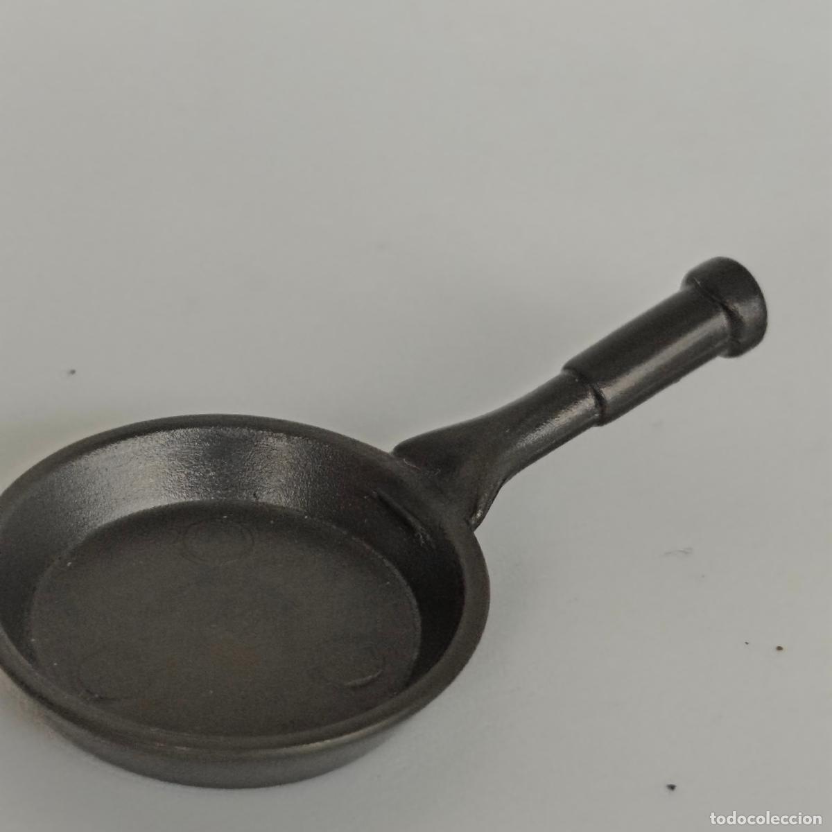 Playmobil: Sart&eacute;n Playmobil para cocinar - Color Gris - Accesorios Cocina, Cacharros p/ Comer - Comidas 4859