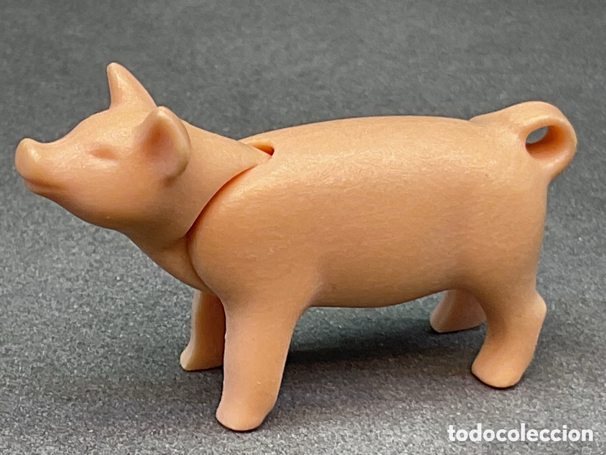 Playmobil: Figuras Playmobil. Cerdito. Cerdo Peque&ntilde;o. Ref Animales de la Granja.