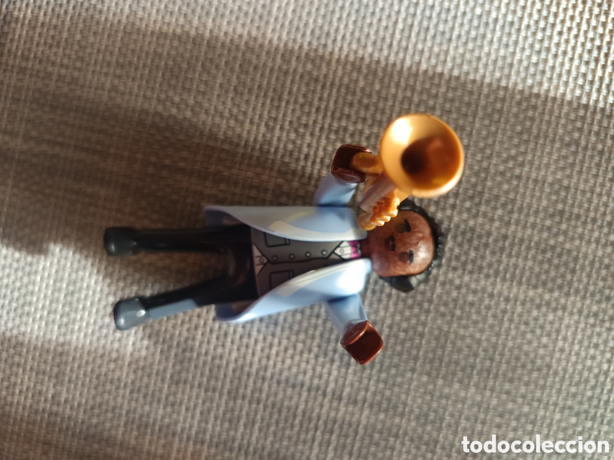Playmobil: Playmobil m&uacute;sico Louis armstrong trompetista