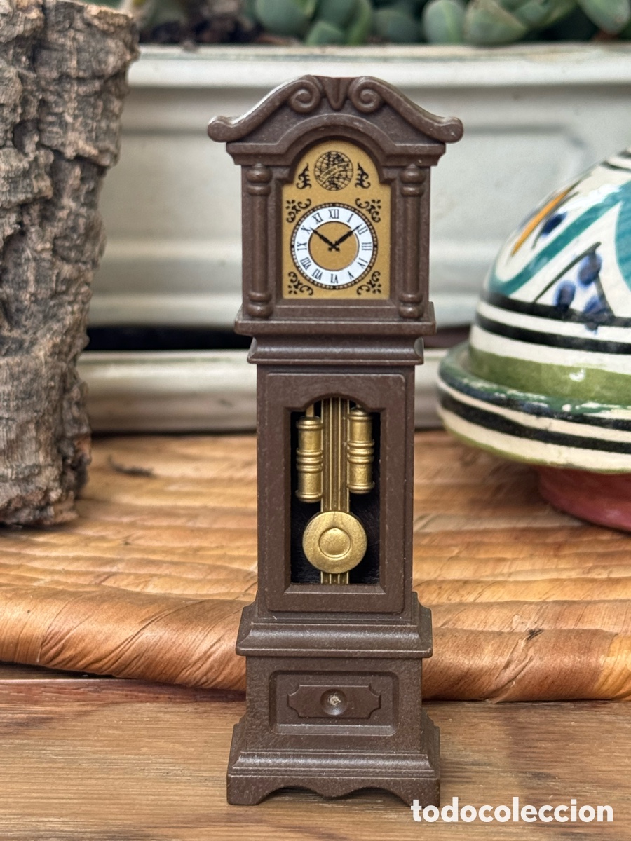 Playmobil: Playmobil reloj de pie cl&aacute;sico con p&eacute;ndulo &ndash; Casa Victoriana Dollhouse