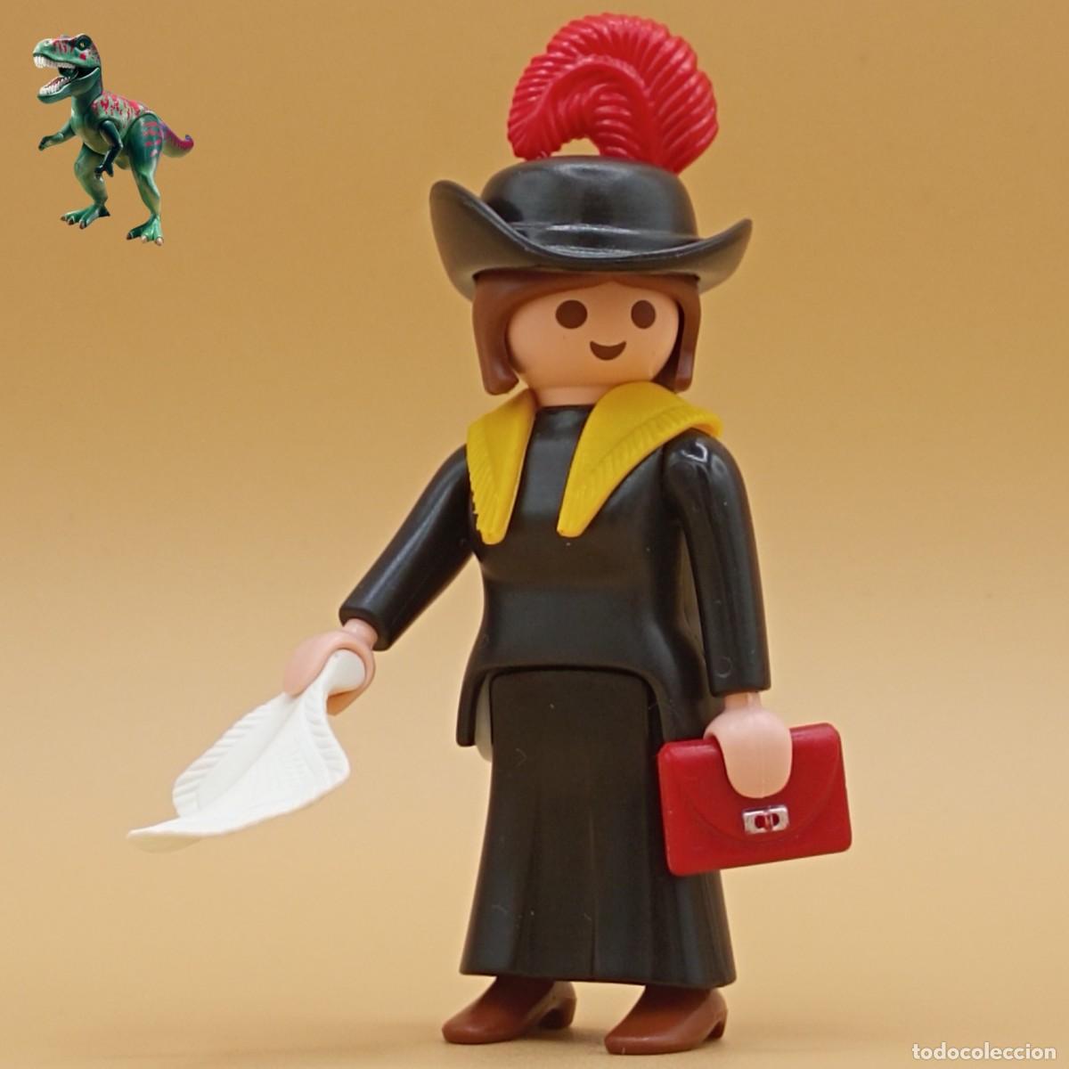 Playmobil: Playmobil figura dama del oeste mujer estacion de tren colorado springs western victoriano