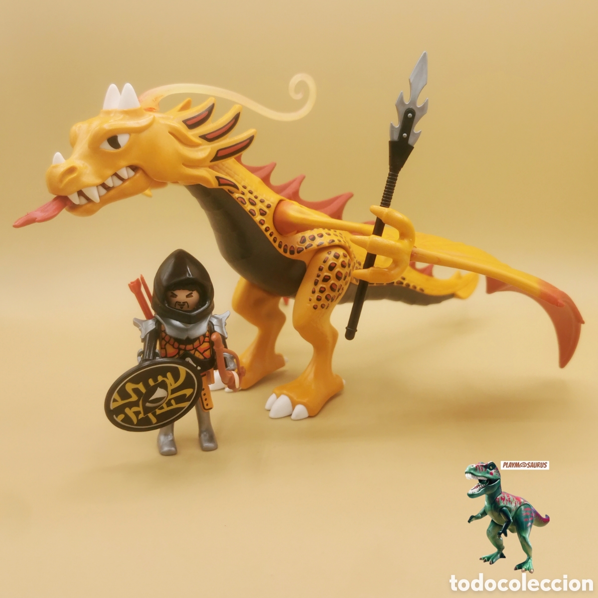 Playmobil: PLAYMOBIL dragon de fuego chino 5483 animal mitologico castillo oriental asiatico medieval guerrero