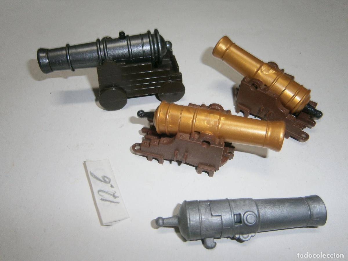 Playmobil: LOTE CA&Ntilde;ONES PLAYMOBIL (CASTILLOS Y BARCOS)