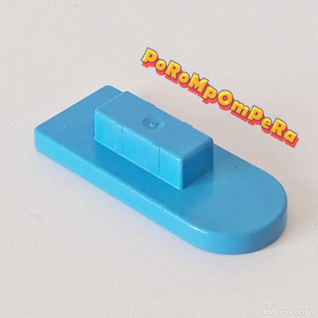 Playmobil: PLAYMOBIL base azul claro inodoro 5265 6297 6978 wc cuarto de ba&ntilde;o water vater U3