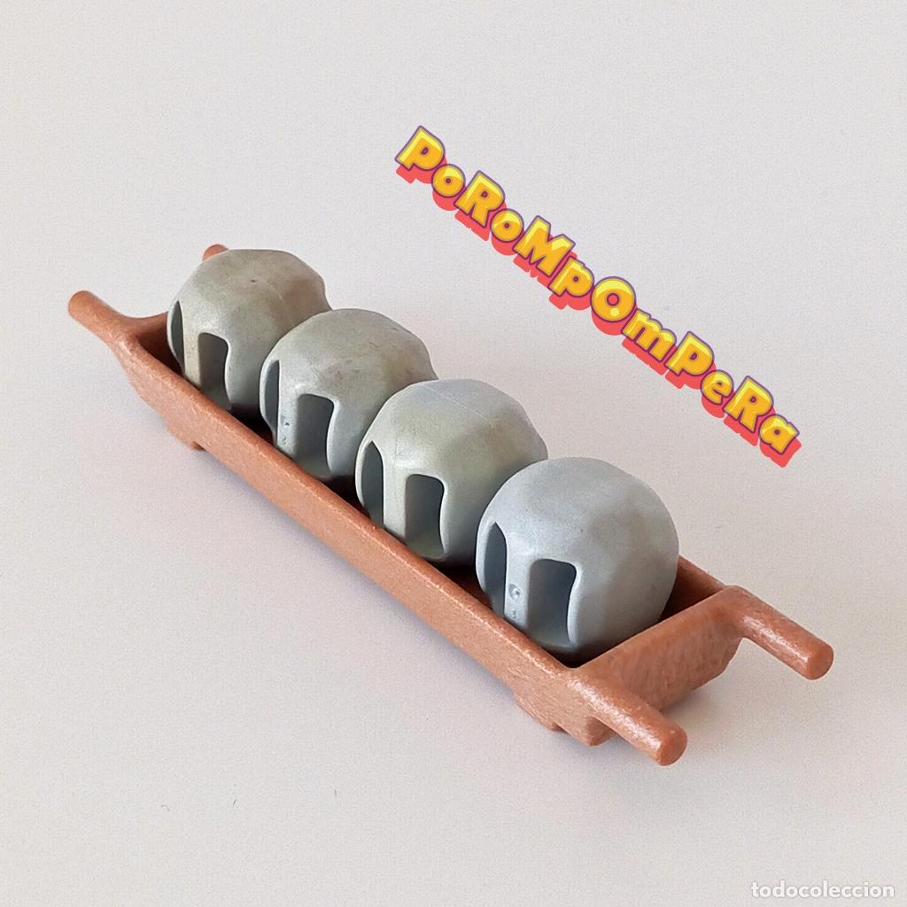 Playmobil: PLAYMOBIL bandeja munici&oacute;n catapulta medieval 3030 3268 3653 4063 4207 4438 5725 5738 5757 5787+ U3
