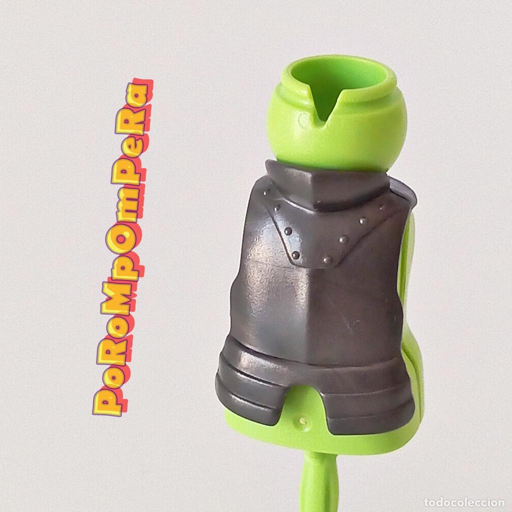 Playmobil: PLAYMOBIL coraza armadura oscura pechera peto cuello caballero medieval COMPLETAR/CUSTOM U3