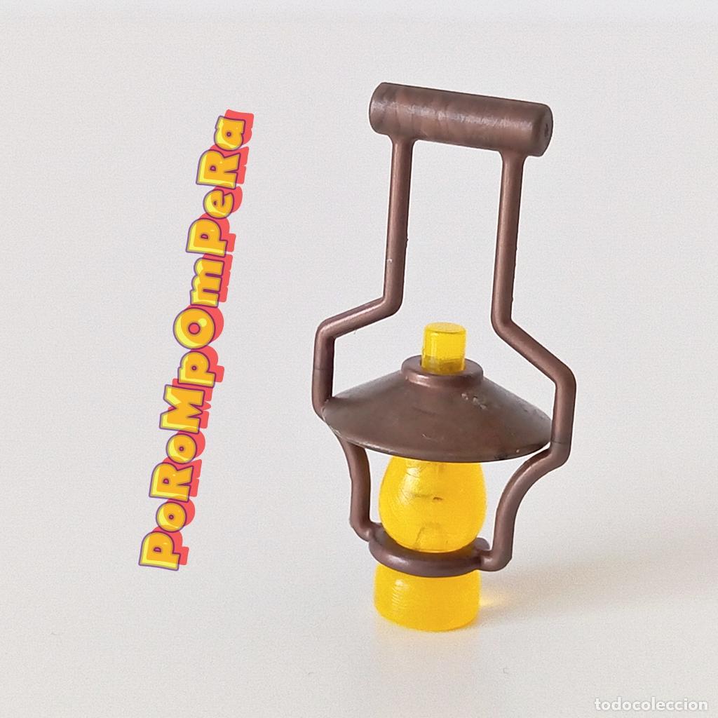 Playmobil: PLAYMOBIL candil 3786 3787 3702 7146 l&aacute;mpara aceite mina fuerte oeste pirata ranch U3