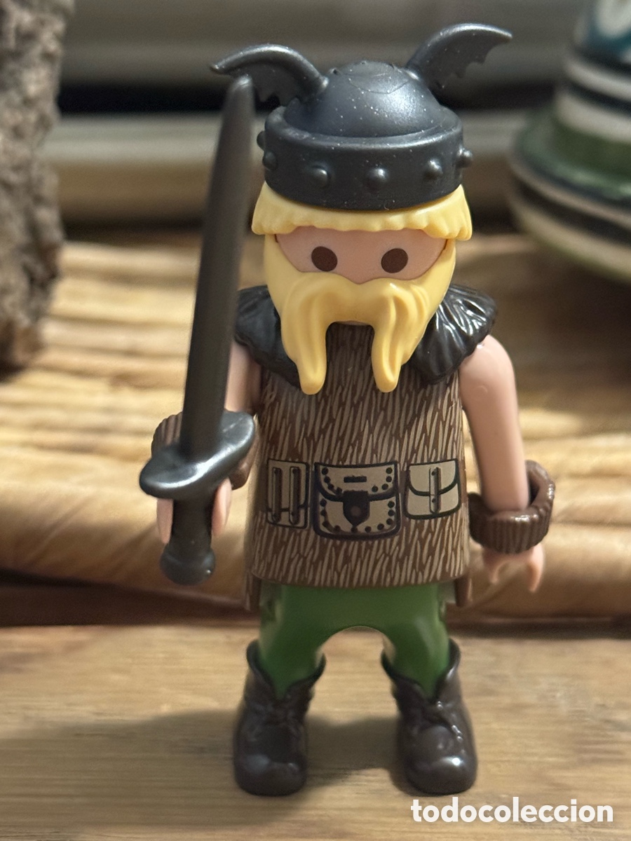 Playmobil: Playmobil Guerrero Vikingo Como entrenar tu Drag&oacute;n