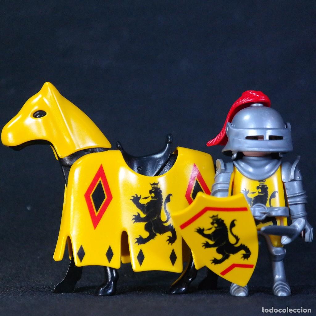 Playmobil: Playmobil caballero de leon con caballo ☼
