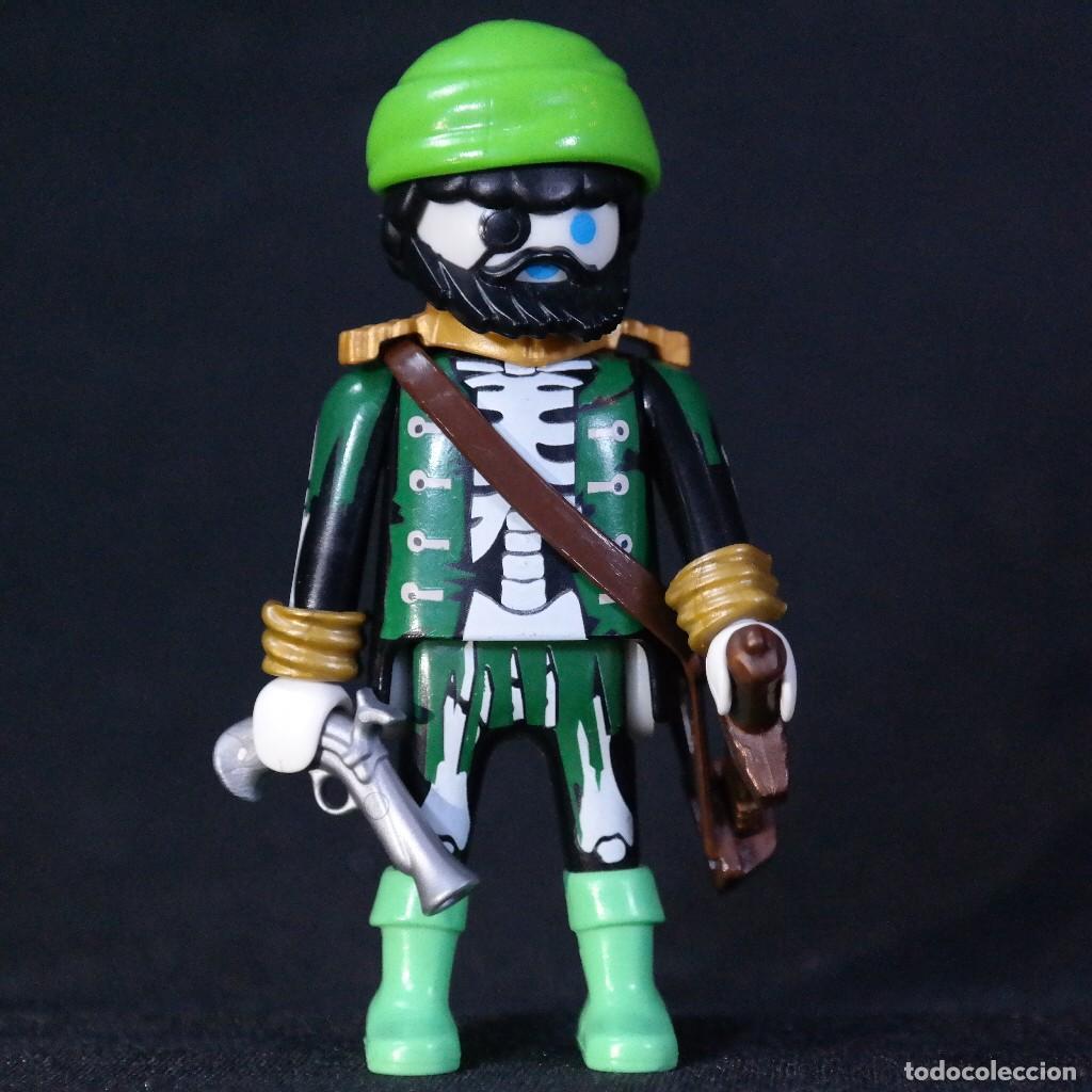 Playmobil: Playmobil pirata fantasma con gorro verde ☼