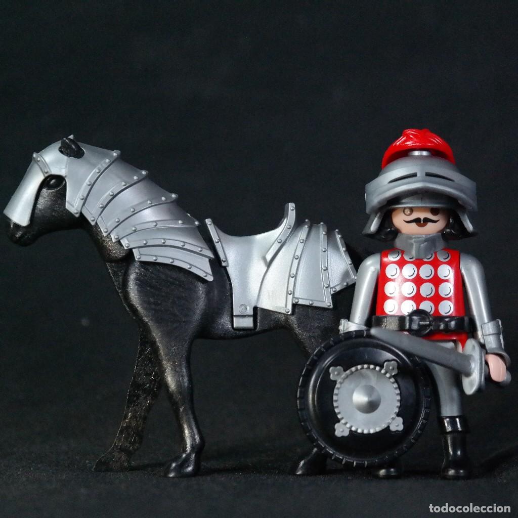 Playmobil: Playmobil caballero con caballo ☼