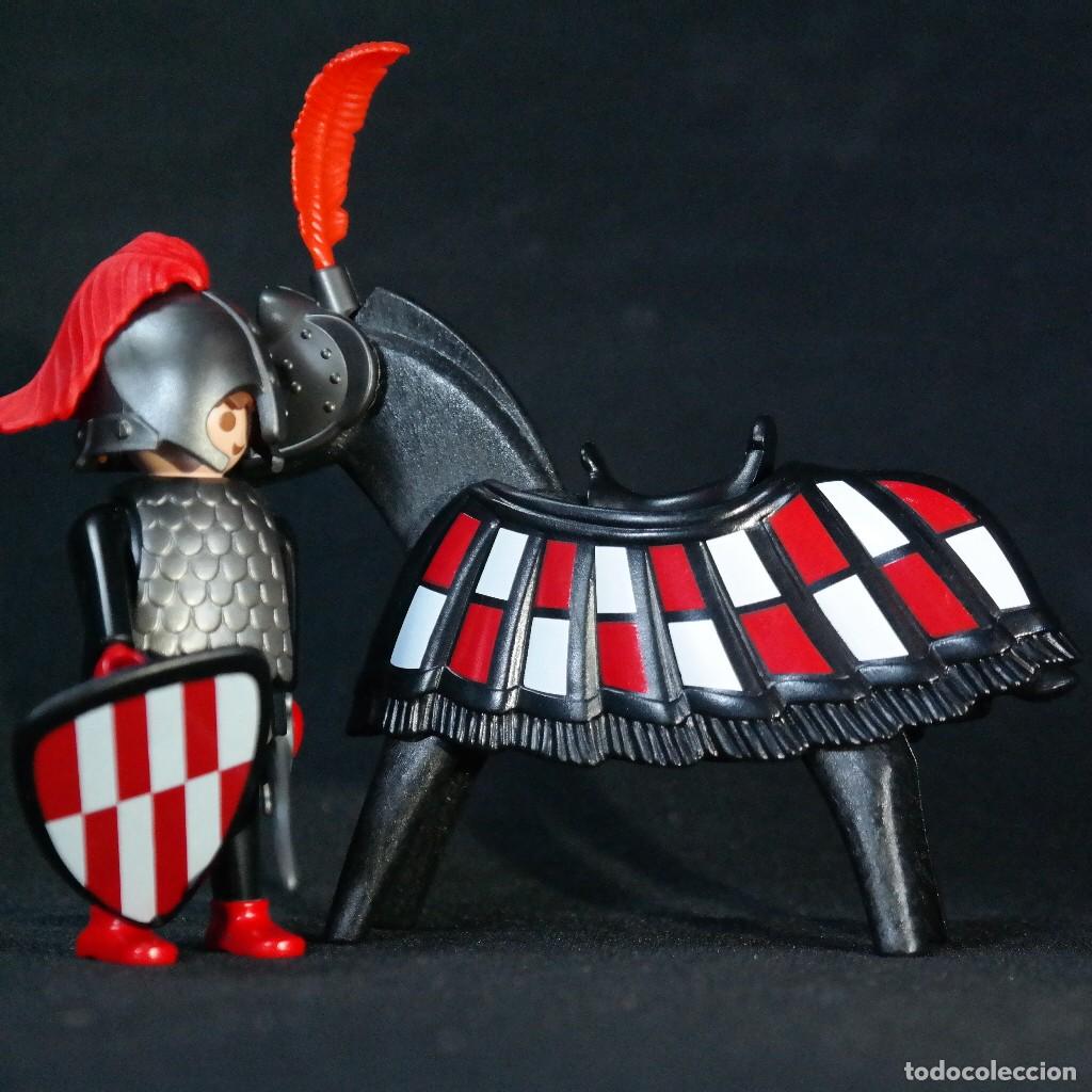 Playmobil: Playmobil caballero medieval con caballo ☼